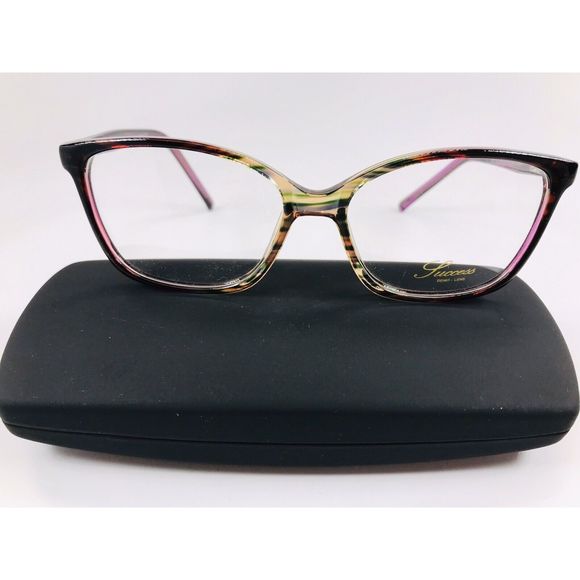 New Designer Inspired SUCCESS SS-105 Purple Mist Eyeglasses 54mm with Case - Picture 9 of 11